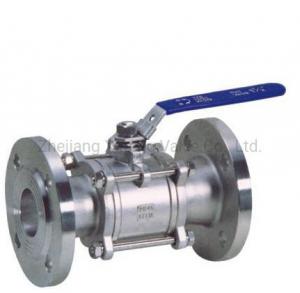 China Temperature Normal Temperature Floating Ball Valve 3PC Stainless Steel Flange API Q41F wholesale