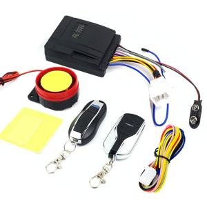 China 315MHz 125db Talking Motorcycle Alarm System Horn Anti Line Cut wholesale