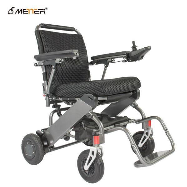 Quality ISO13485 6 Km/H Lightweight Electric Folding Wheelchair for sale