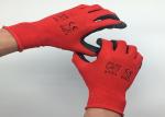 Ultra Thin Latex Coated Work Gloves Crinkle Latex Coating Nylon Material