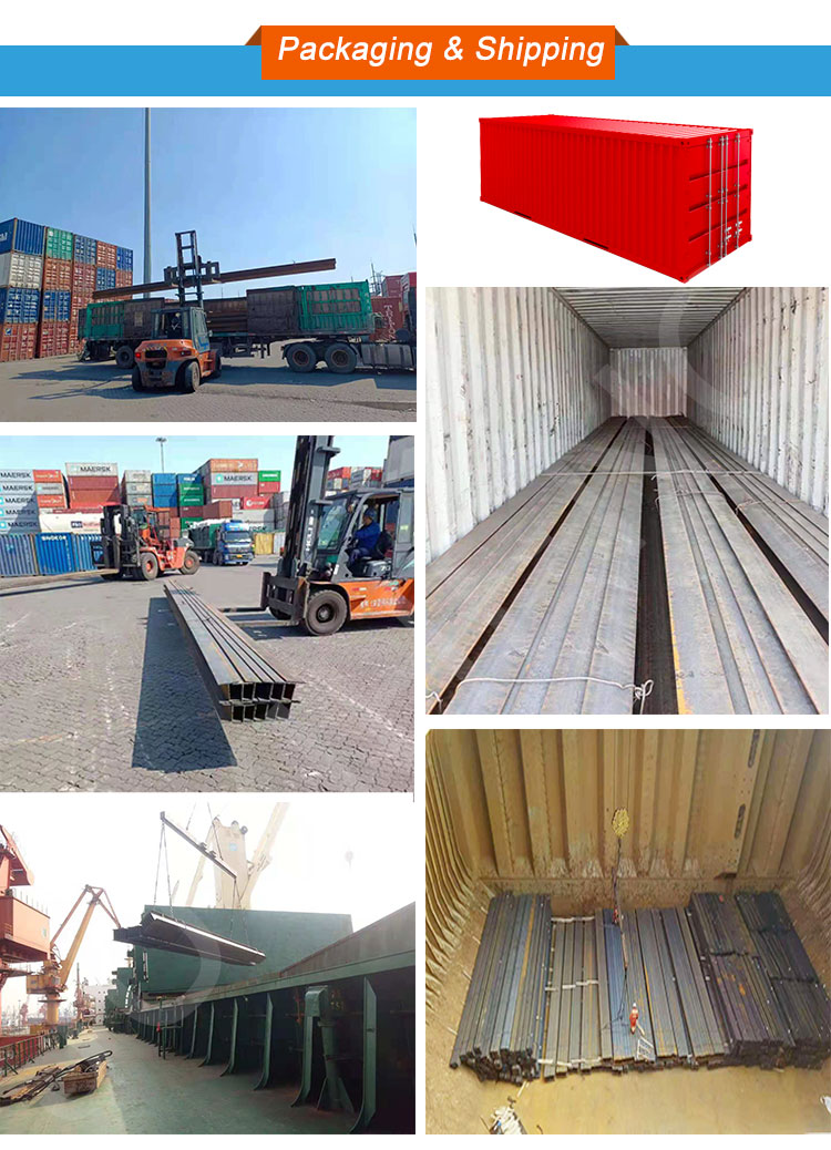 HEA H Shaped Beam 700x300 ASTM H Beam 305mm X 305mm X 180kg/M