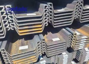 China U Type Stripping Steel Piles Sheet Hot Rolled For Infrastructure wholesale