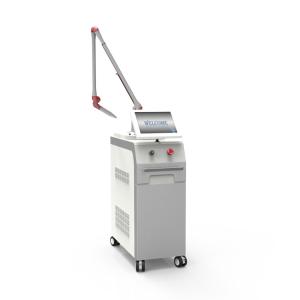 China 1064 nm / 532nm varicose veins laser treatment pigments tattoo removal nd yag laser machine prices wholesale