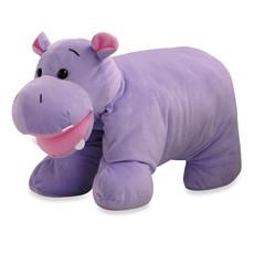 China 10 inch Purple Hippo Stuffed Animal Small Plush Toys for Children wholesale
