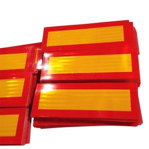 China OEM Rear Marker Board Vinyl Conspicuity Markings For Vehicle Safety wholesale
