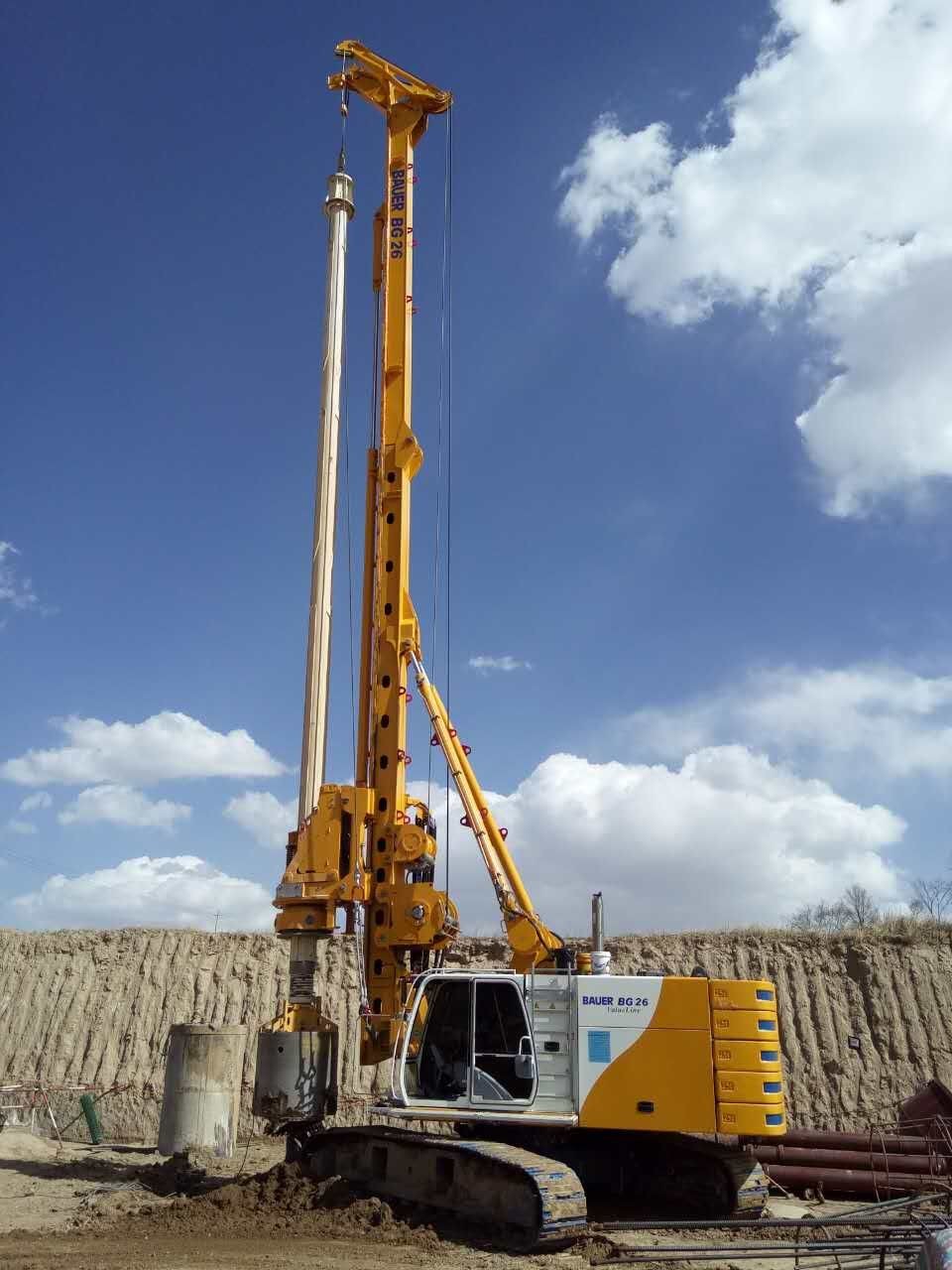 JTHL Friction Kelly Bar For Piling Hole Outer Layer Collocate Reasonably 120m depth