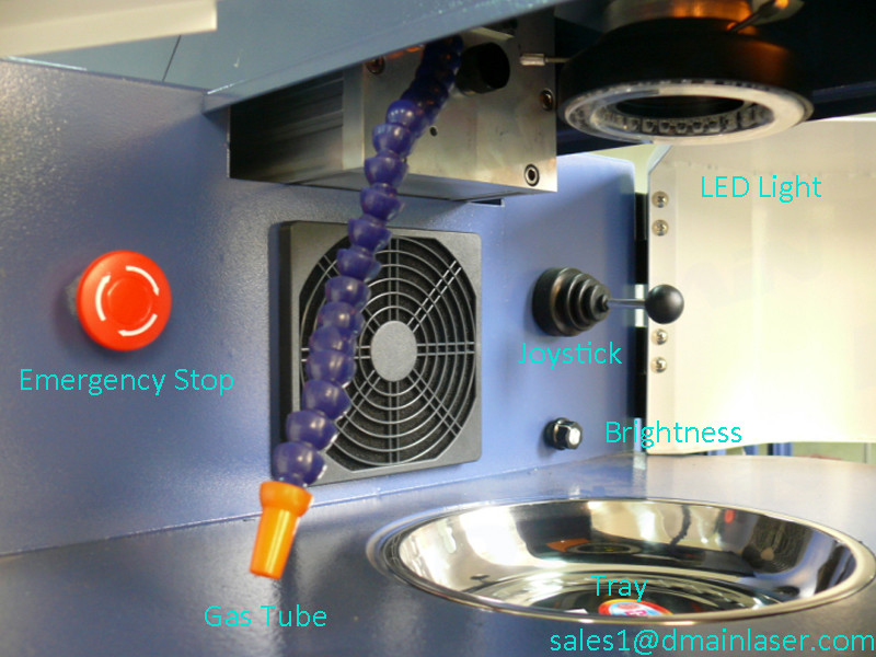 Mini 1064nm 200W Pulsed ND YAG Laser Spot Welder For Jewelry