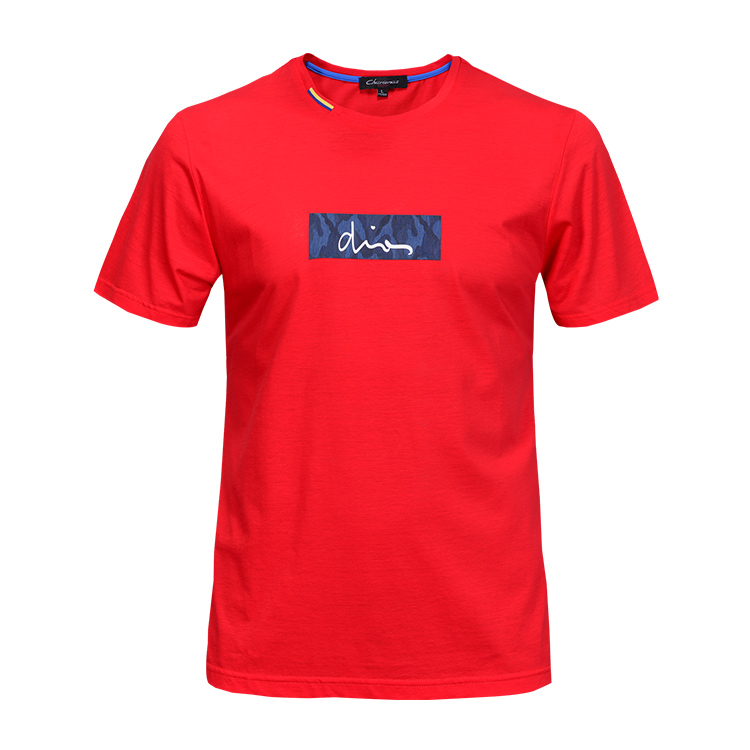 Streetwear Mens Trendy T Shirts Jersey Fabric Customized Color For Adults
