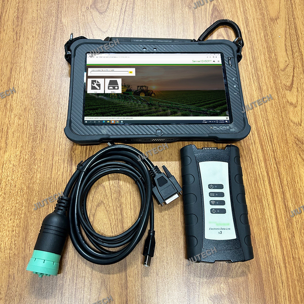 Agricultural Tractor and CF19 Laptop V5.3 AG CF EDL V3 Electronic Data Link Advisor Construction equipment Diagnostic