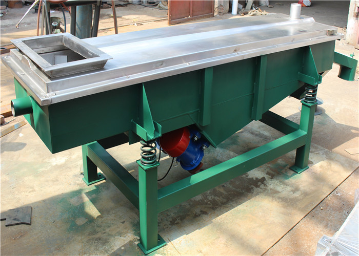 Polyethylene Powder Steel Linear Vibrating Screen