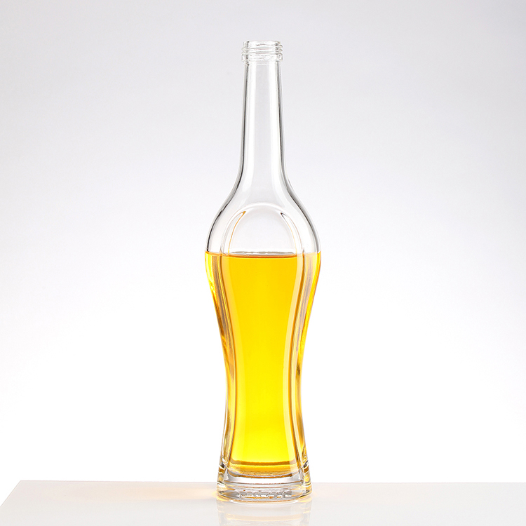 Custom Design 350ml 500ml 750ml Brandy Bottle Customized Sealing Type with Cap
