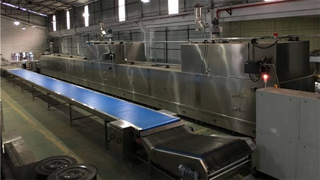 SIEMENS PLC Rotary Cutter Hard Biscuit Production Line Stainless Steel