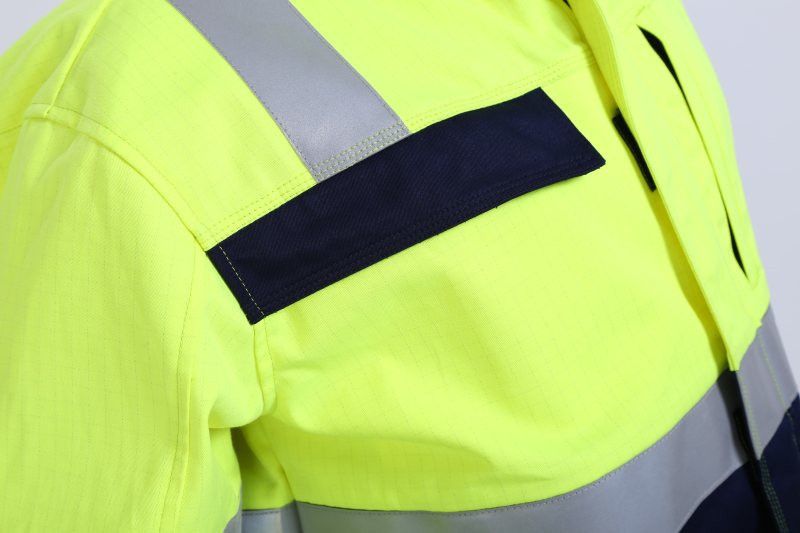 EN20471 Hi Vis Work Jackets , 290gsm Fluorescent Work Jackets