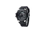 Shock Resistant Children Black Analog Digital Watch Waterproof Stainless Steel