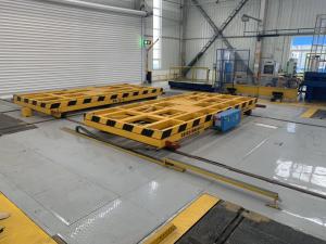 China 100-1000kg Load Capacity AGV Transfer Cart Laser Navigation Style wholesale