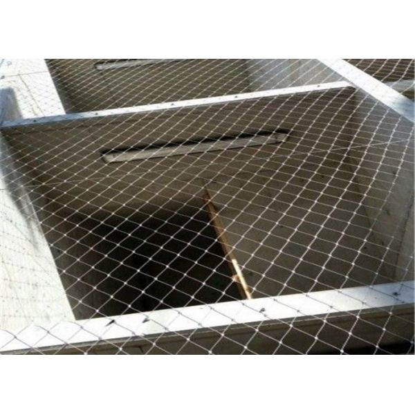 304 316 Stainless Steel Rope Mesh For Fall Protection
