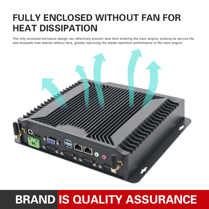 Fanless Rugged Mini Pc With Serial Port