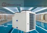 Galvanized Steel Sheet 50kw Air Source Heat Pump Constant Temperature 38℃ Spa