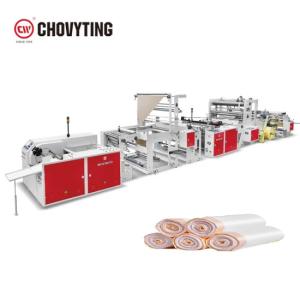 China LDPE HDPE Automatic Garbage Bag Making Machine 80pcs/min wholesale