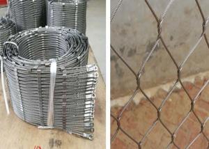 China Flexible Stainless Steel Rope Cable Mesh For Safety Netting wholesale