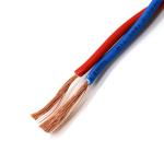 Low Voltage Double Pvc Insulated Flexible Cable , RVS 2*1.5 Electric Cable Wire