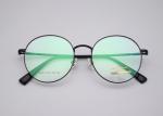 Gold Full Rim Metal Eyeglasses Frame Retro Sophisticated Style H342