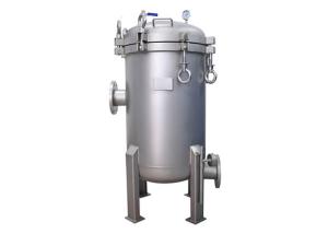 China SFFILTECH Stainless Steel Bag Filter Housing , BM Multi Bag Filter Housing wholesale