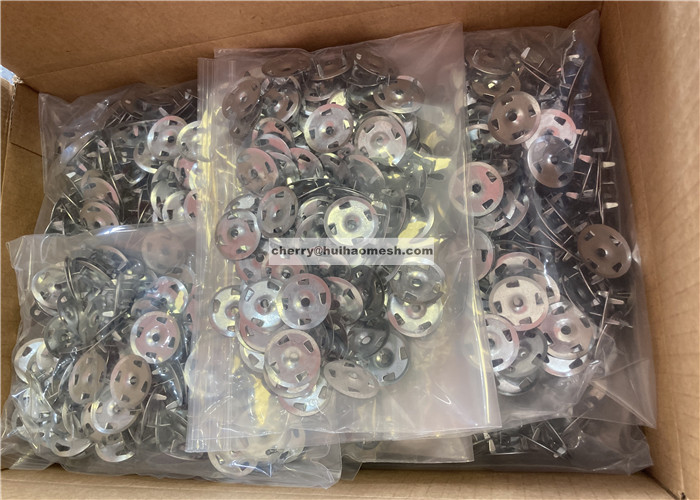 Galvaninzed Steel Tab Washers For Foam Tile Backer Board 1-1/4"
