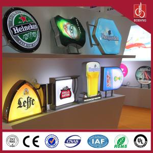 China Wall Mounted LED Frame acrylic light box on Building wholesale