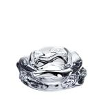 Flowers Candle Holder Lead Free Crystal Glass Clear Creative Party Celebration