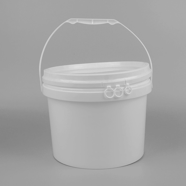 Chemical 5L Round Plastic Bucket With Lid , 1.5 Gallon Plastic Bucket