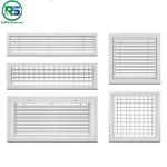 Aluminum Metal Air Conditioner 10x8 Sidewall Register Cover Return Air Grilles