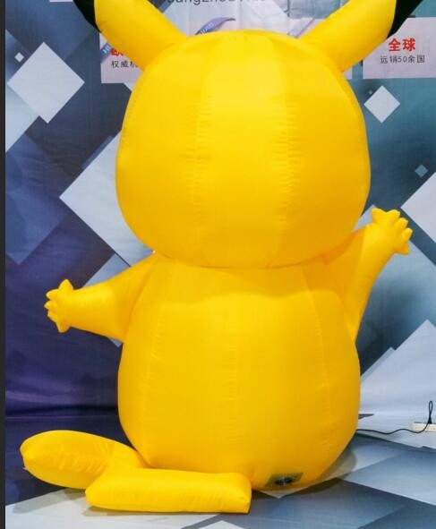 0.9mm PVC Material Inflatable Model / Pikachu Customized Size Available