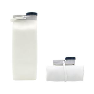 China OEM 500ml BPA Free Collapsible Silicone Milk Bottle wholesale