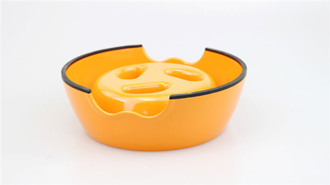 BPA PVC Slow Feeder Dog Bowl 190g Slow Eating Cat Bowl