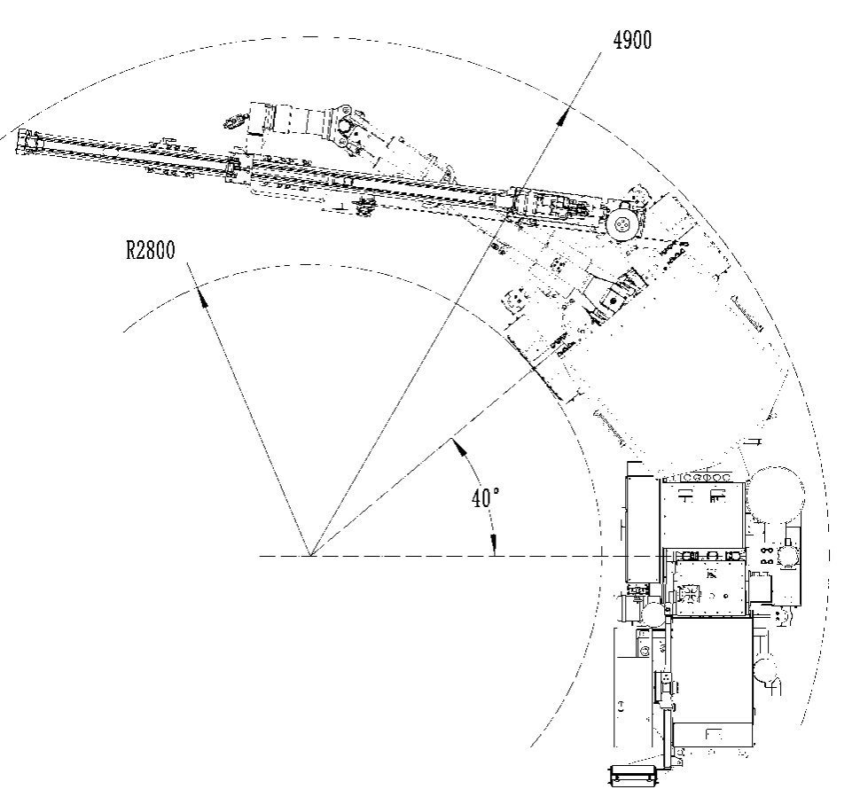 Hydraulic Rock Drill Drilling Rig Face Drilling Machine