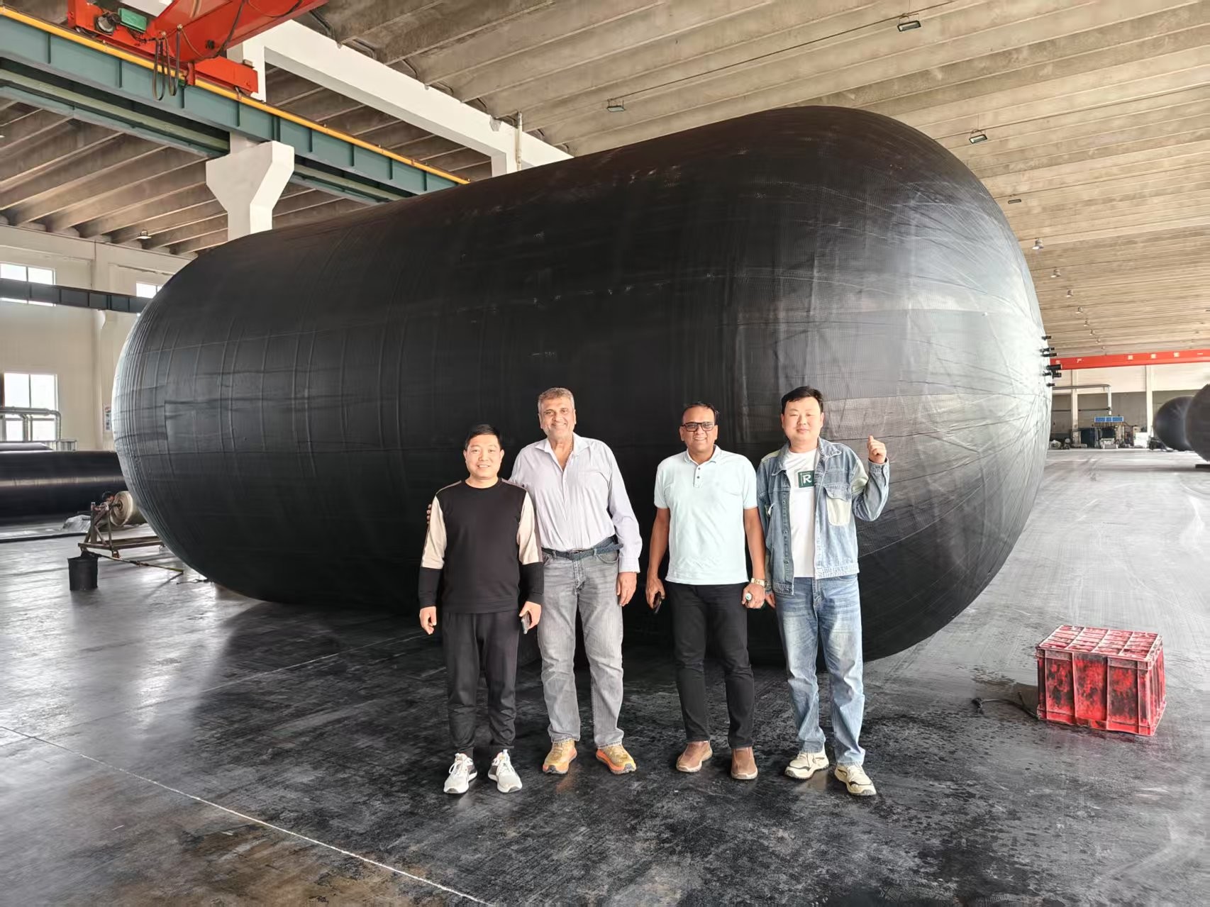 Pneumatic Marine Fender For Different Ship Sizes