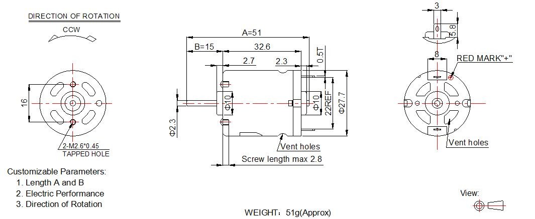 High speed high torque carbon brush miniature 12v dc motor 30000rpm for water pump