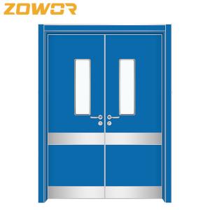 China Healthcare Center Double Swing 50N Fire Rated Doors wholesale