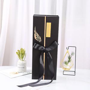 China Black Square Cardboard Foldable Luxury Flower Gift Box Flower Packaging Box Paper Flower Box wholesale
