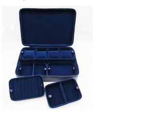 China ODM PU Leather Box Cardboard Travel Jewellery Box Watch Case ISO9001 wholesale