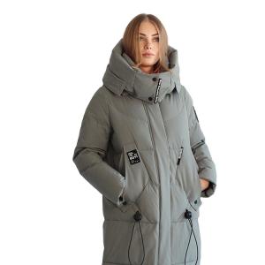 China FODARLLOY 2022 winter puffer jacket ladies warm hooded cotton-padded clothes women slim down winter jackets women coats wholesale