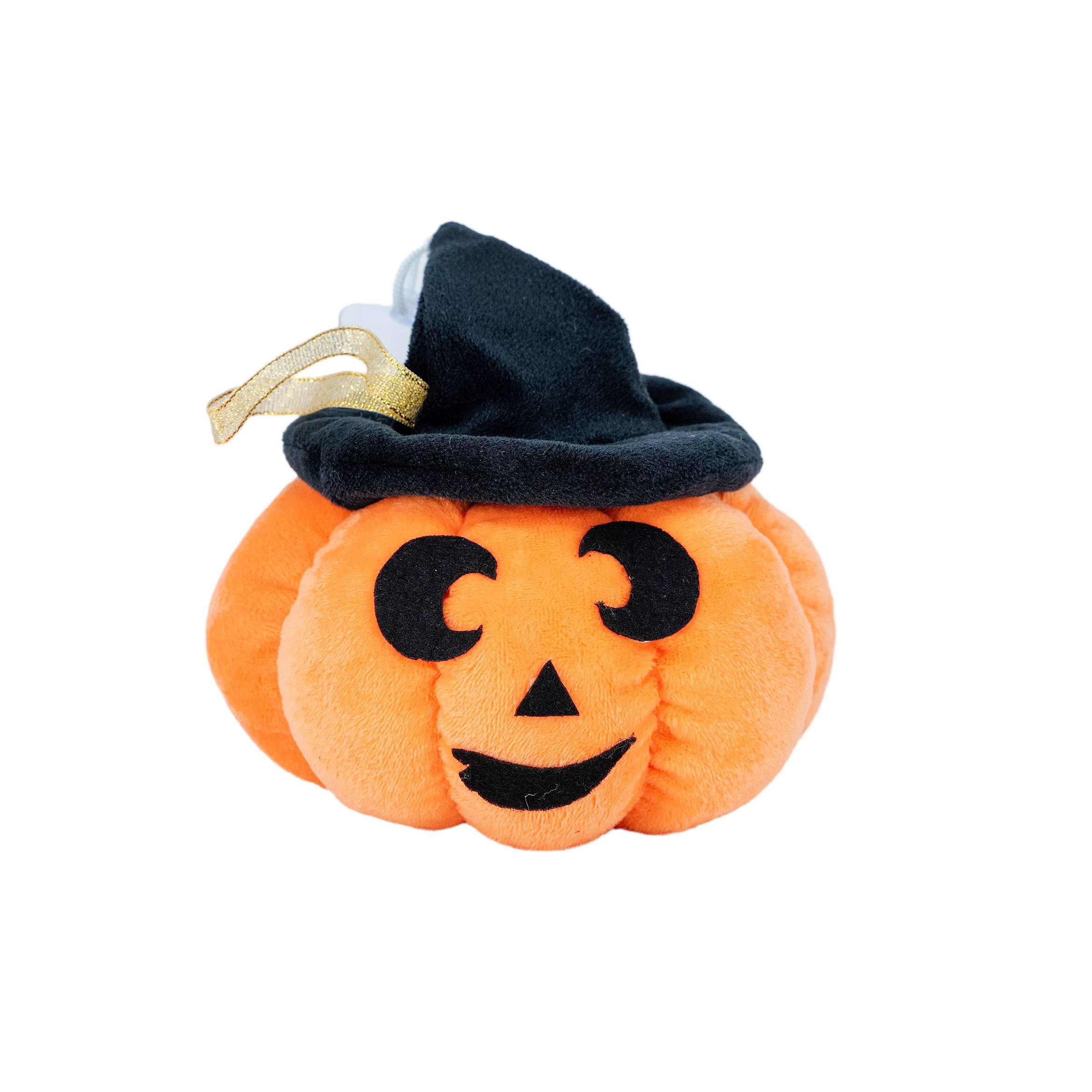 OEM Stuffed Embroidered Orange Pumpkin Plush Pillow For Halloween Holiday Gifts