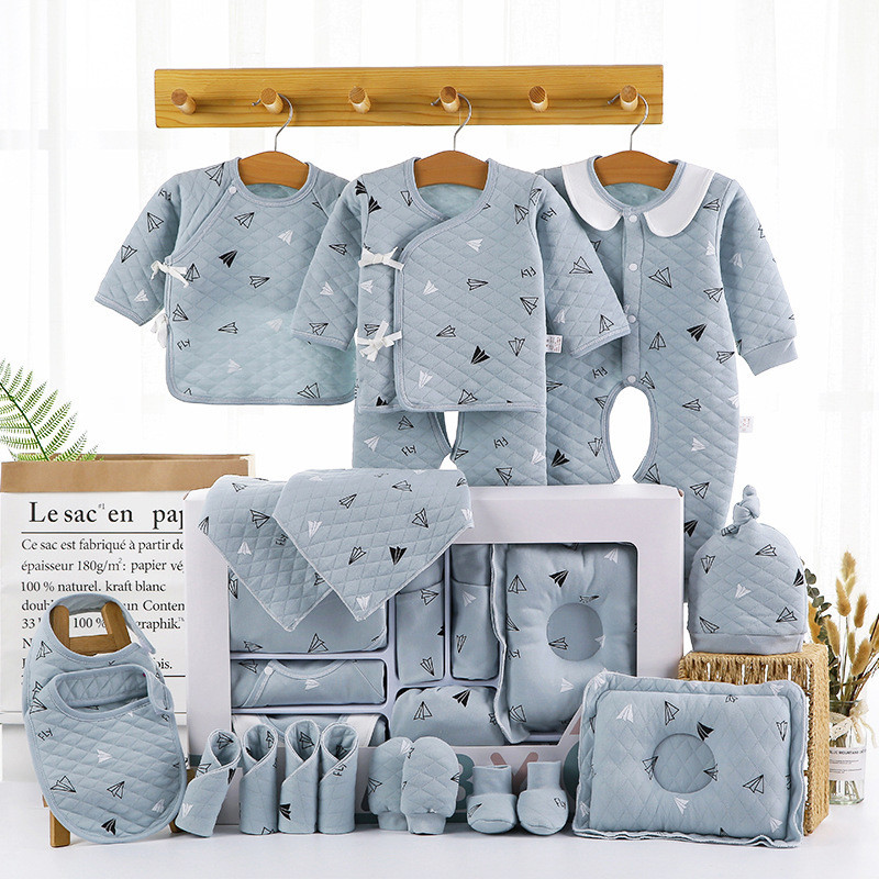 18 Pieces and 22 Pieces/Set of Baby Gift Box Newborn Clothes Baby Suit 0-12 Months Winter Newborn Baby Products