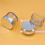 Cosmetic Plastic Cream Jars Hot Stamping Amber Glass Jars 120ml