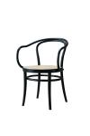 Rattan Seat Black Beech Wood Ash Wishbone Chair 54cm Width