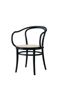 China Rattan Seat Black Beech Wood Ash Wishbone Chair 54cm Width wholesale