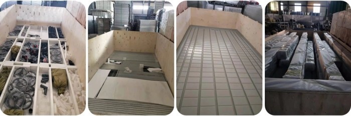 4ft 5ft customized width Movable seedbed growing bench rolling table with aluminum alloy frames