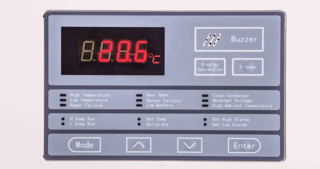 Energy Saving -86 Degrees Ult Freezer with 188 Liters Capacity for Laboratory