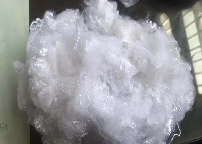 1.5D To 60D Recycled Polyester Staple Fiber , Original PET Staple Fiber Flame